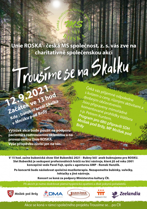 září/Unie ROSKA - Plakat Trousime se na Skalku